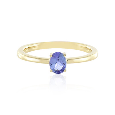 Anello in oro con Tanzanite