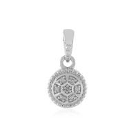 Ciondolo in argento con Diamante I1 (I)