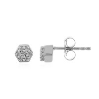 Orecchini in argento con Diamante I3 (H)
