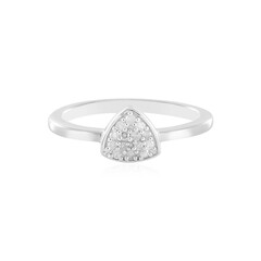 Anello in argento con Diamante I2 (I)