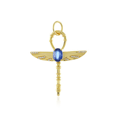 Ciondolo in argento con Cianite