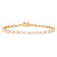 Bracciale in argento con Opale di Welo