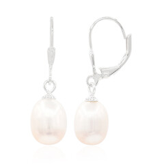Orecchini in argento con Perla di Acqua Dolce
