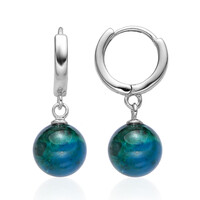 Orecchini in argento con Crisocolla