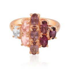 Anello in argento con Rodolite
