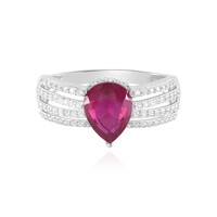 Anello in argento con Rubino del Madagascar (de Melo)