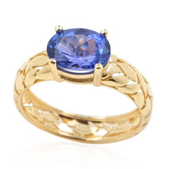 Anello in oro con Tanzanite AAA (de Melo)