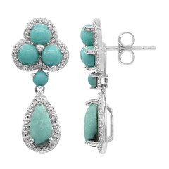 Orecchini in argento con Turchese Campitos