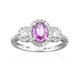 Anello in oro con Zaffiro Rosa (CIRARI)