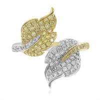 Anello in oro con Diamante Giallo SI2 (CIRARI)
