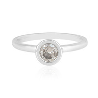 Anello in platino con Diamante Cioccolato PK (KM by Juwelo)