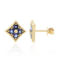 Orecchini in oro con Tanzanite AAA (de Melo)