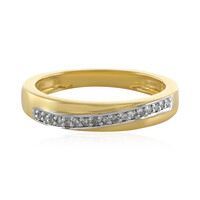 Anello in argento con Diamante I4 (J)