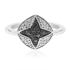 Anello in oro con Diamante Nero