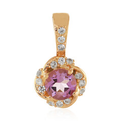 Ciondolo in argento con Ametista Rose de France