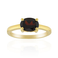 Anello in argento con Granato