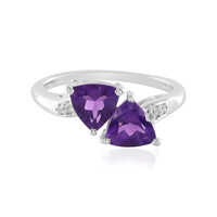 Anello in argento con Ametista