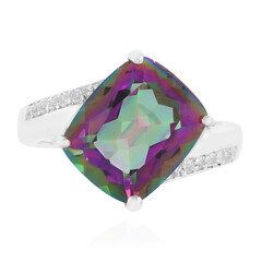 Anello in argento con Quarzo Mistico