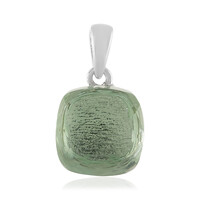 Ciondolo in argento con Ametista Verde