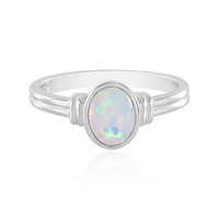Anello in argento con Opale di Welo