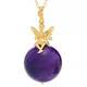 Collana in argento con Ametista (Gems en Vogue)