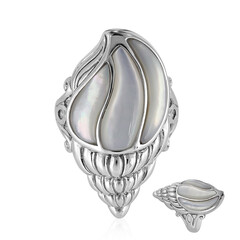 Anello in argento con Madreperla (Art of Nature)