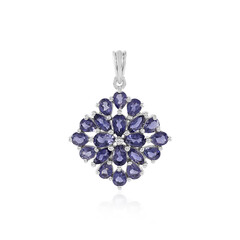 Ciondolo in argento con Iolite