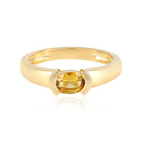 Anello in argento con Berillo Giallo