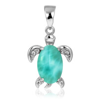 Ciondolo in argento con Larimar