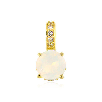 Ciondolo in argento con Opale di Welo