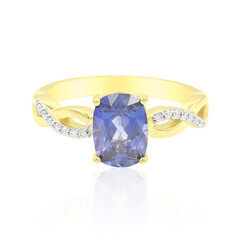 Anello in oro con Zaffiro Cangiante (AMAYANI)