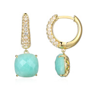 Orecchini in argento con Amazzonite