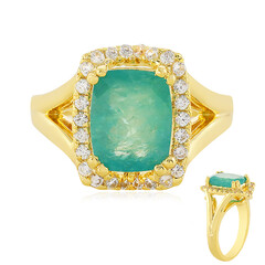 Anello in argento con Grandidierite