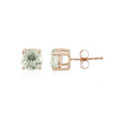 Orecchini in argento con Ametista Verde