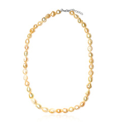Collana in argento con Perla di Acqua Dolce (TPC)