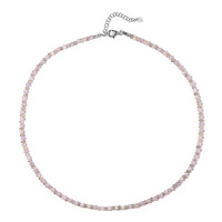 Collana in argento con Kunzite