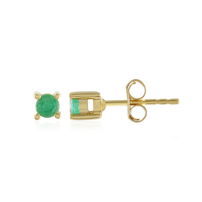 Orecchini in argento con Smeraldo Etiope