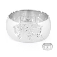 Anello in argento con Diamante SI (SOS)