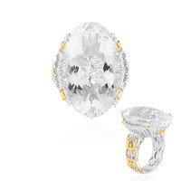 Anello in argento con Quarzo Bianco (Gems en Vogue)