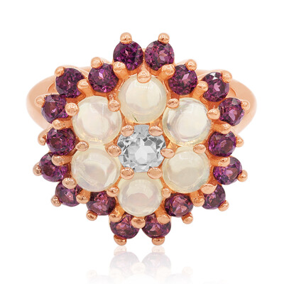 Anello in argento con Opale di Welo