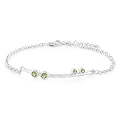 Bracciale in argento con Peridoto