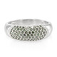 Anello placcato in platino con Diamante Fancy