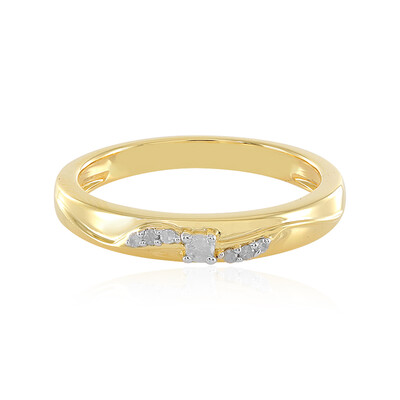 Anello in argento con Diamante I3 (J)