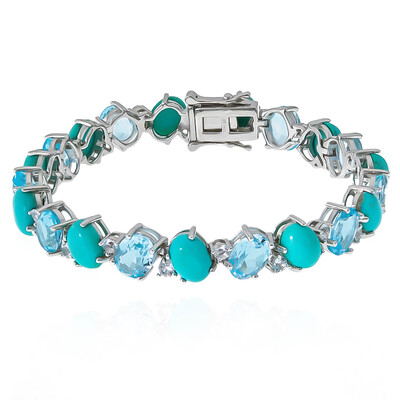 Bracciale in argento con Turchese Campitos (Faszination Türkis)