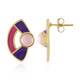 Orecchini in argento con Opale Rosa