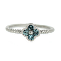 Anello in argento con Zircone Ratanakiri