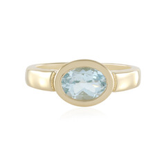 Anello in argento con Topazio Blu Cielo