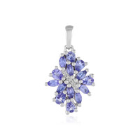 Ciondolo in argento con Tanzanite