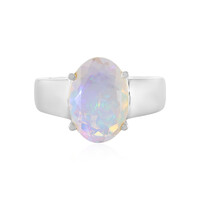 Anello in argento con Opale di Welo