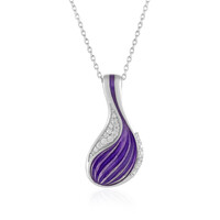 Collana in argento con Zircone (Adela Silber)